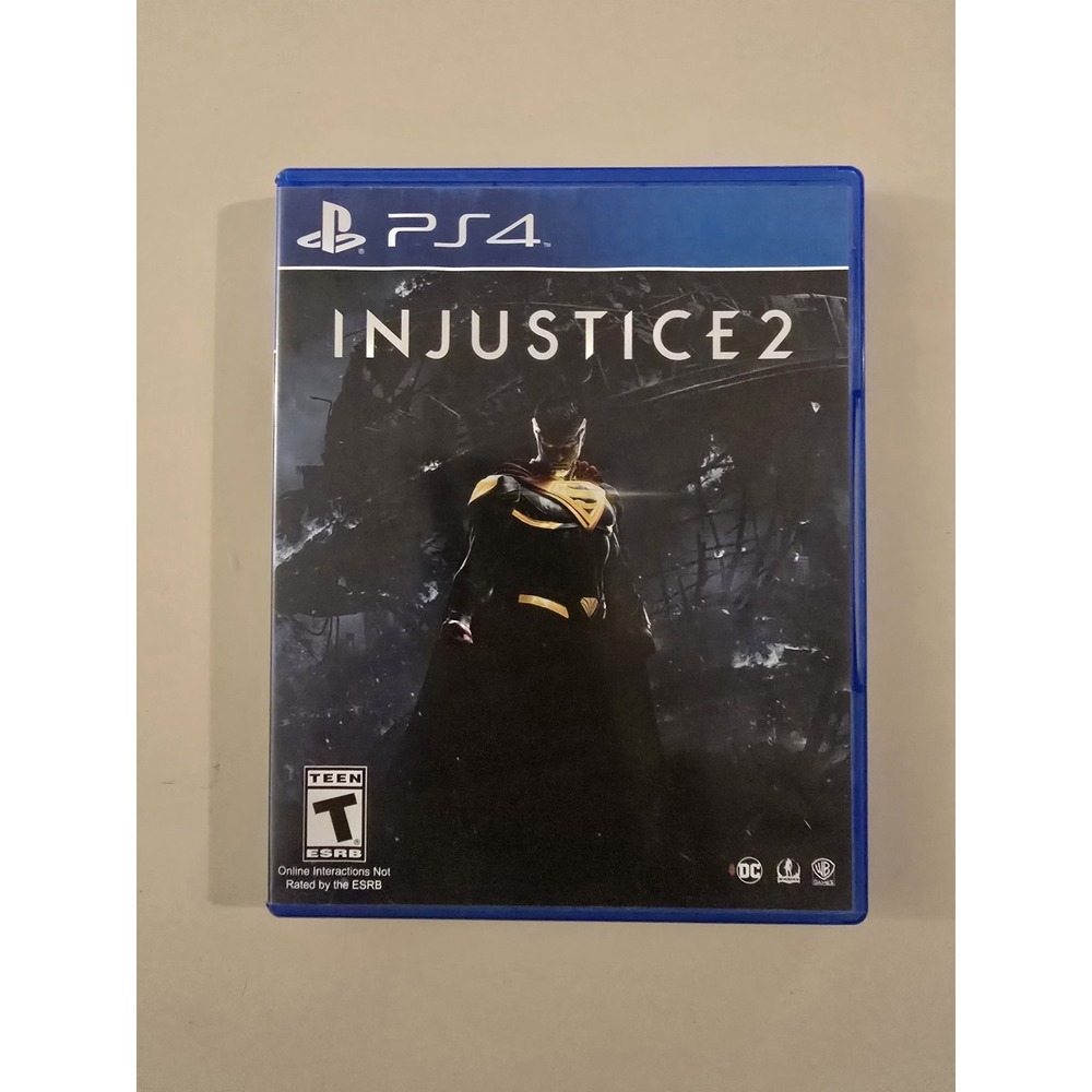 Injustice 2 (Sony PlayStation 4, 2017) With Manual CIB